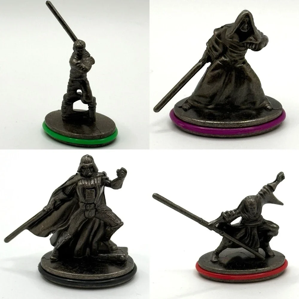 Monopoly Star Wars Saga Edition Replacement Parts 6 Player‎ Peices Figures Craft